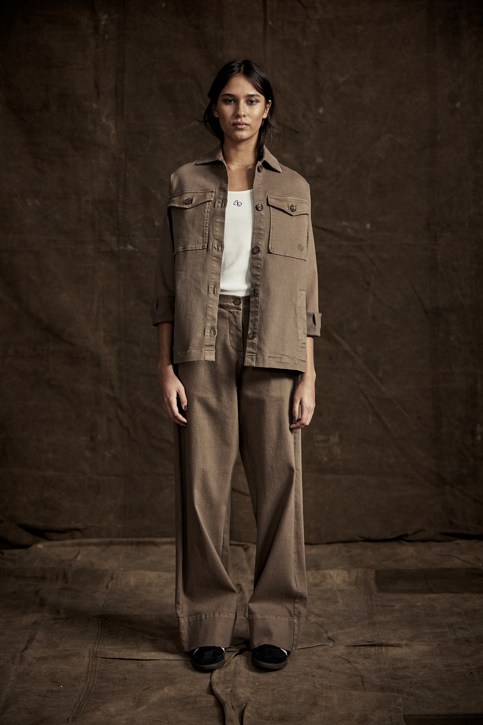 BEVERLY PANT WASHED TWILL – AVENY